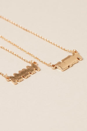 SET of 2 pc - Mami and Mini Necklaces