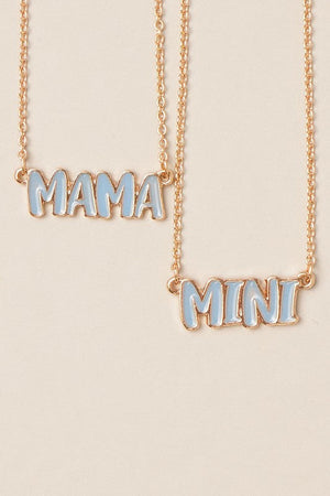 SET of 2 pc - Mami and Mini Necklaces