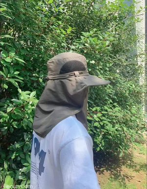 Sun Hat with Mask