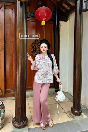 L15 Lam Áo Gấm Quần Lụa