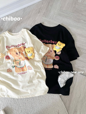 Butterbear Tee Tshirt with Charms