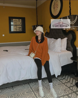 Lightweight Sweater in Cream