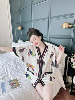 PJ13 2pcs/ Set Top and Shorts