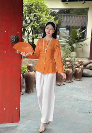 B31 L - Bà Ba Gấm Hoa Cao Cấp