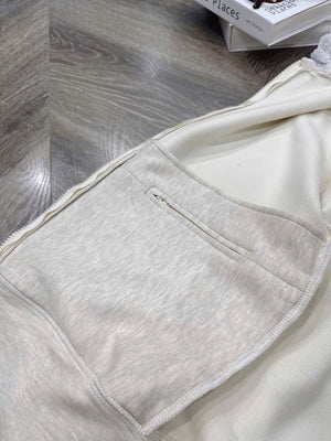 Lace Soft Hoodie Jacket