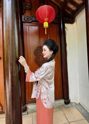 L13 Lam Áo Gấm Quần Lụa