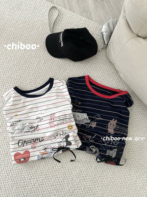 Characters Tee Tshirt with Charm