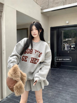 SET of 2 - sweatshirt and skirt