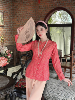 B28 L - Bà Ba Gấm Hoa Cao Cấp