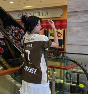 Oversized Number T-shirt