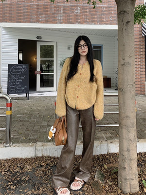 Sonoma Mustard Cardigan