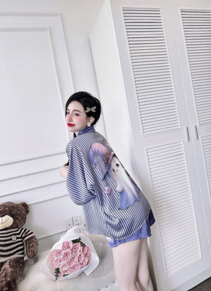 Halloween Ghost Short Pajamas Set