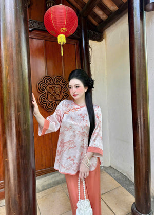 L13 Lam Áo Gấm Quần Lụa