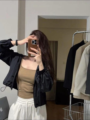 Paded Sleeveless Summer Top