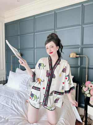 PJ13 2pcs/ Set Top and Shorts