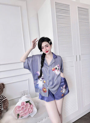 Halloween Ghost Short Pajamas Set