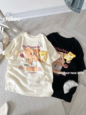 Butterbear Tee Tshirt with Charms