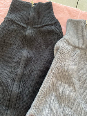 Turtleneck Sweater in Black