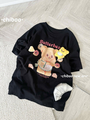 Butterbear Tee Tshirt with Charms