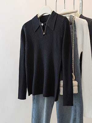 Basic Front Cutout Peekaboo Long Sleeves Top