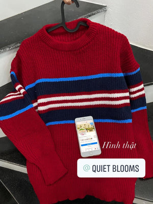 Red Striped Sweater