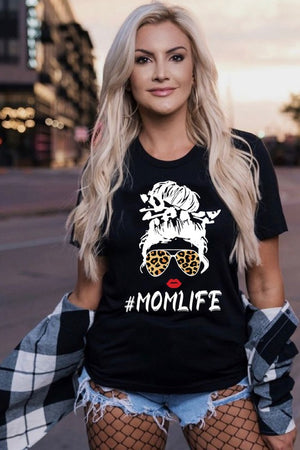 Mom Life T-shirt Top Mother's Day