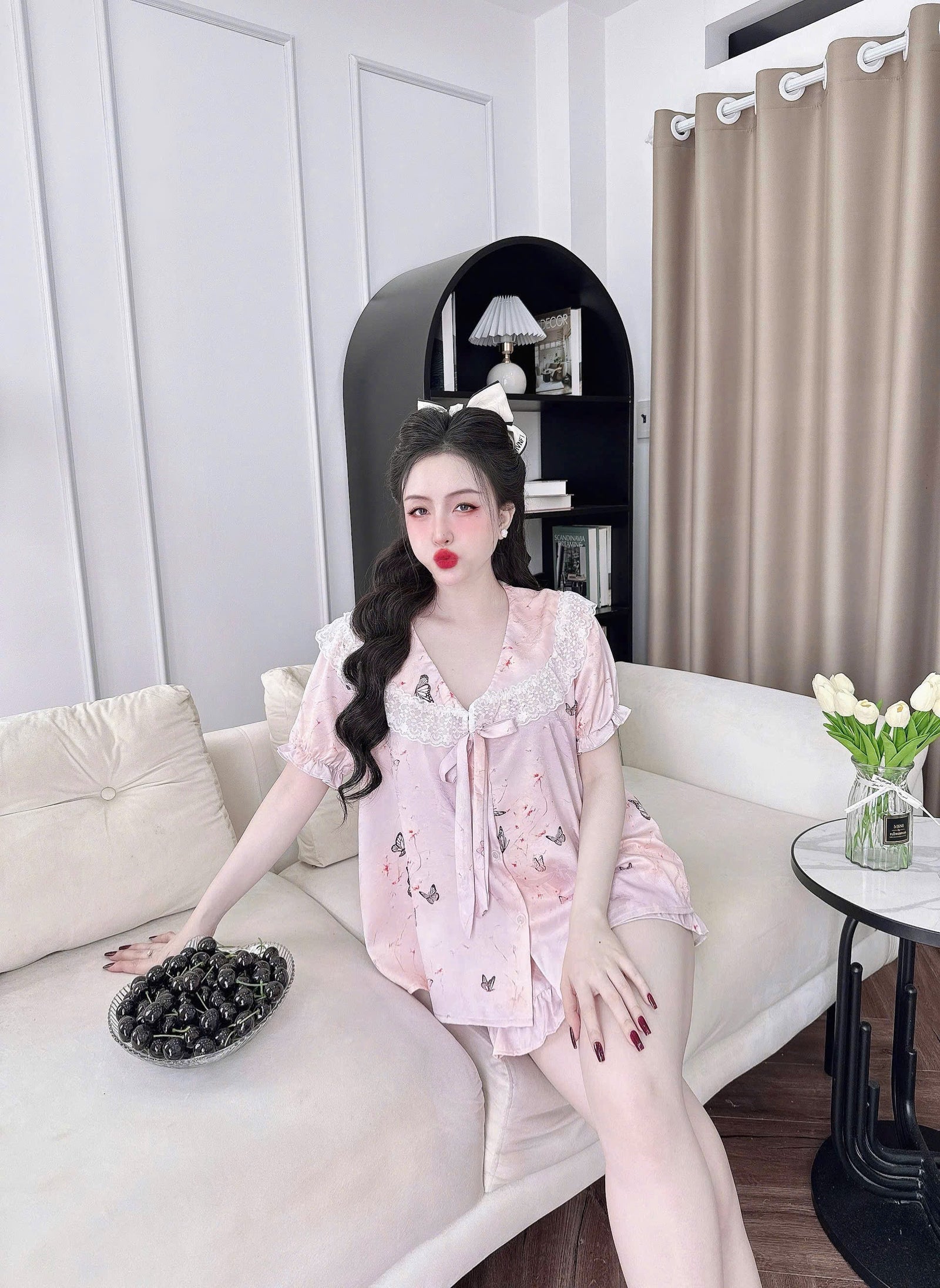 (90-120 lbs) Cute Short Pajama Set PJ504