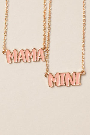SET of 2 pc - Mami and Mini Necklaces