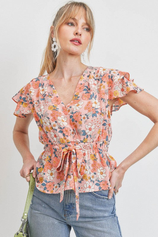 Edina Floral Blouse