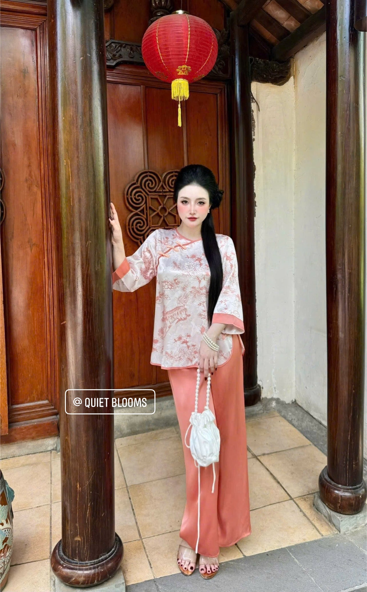 L13 Lam Áo Gấm Quần Lụa