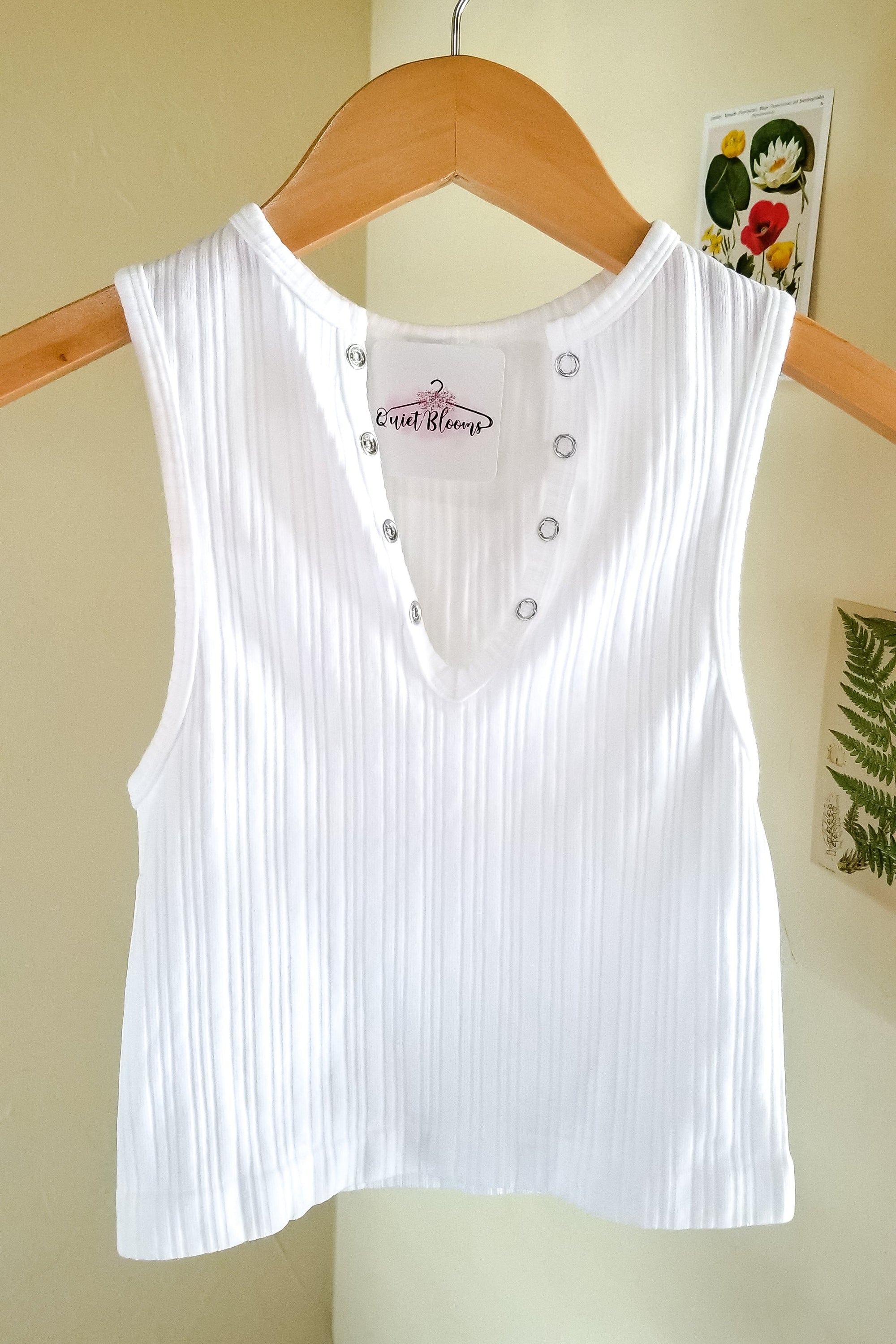 Bahama Top - White