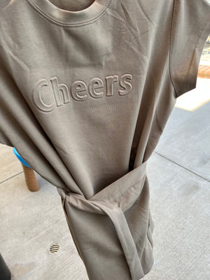 “Cheers” Mini Short Dress