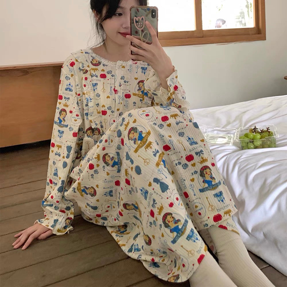 Pajamas Sleepwear Dress #35