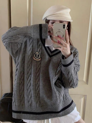 Oversized Grey Cody Sweatshirt