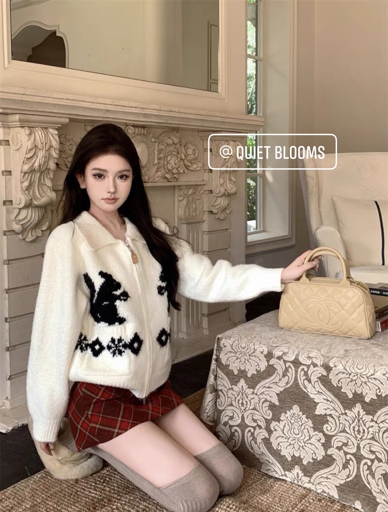 Rabbits Easter Cardigan Jacket