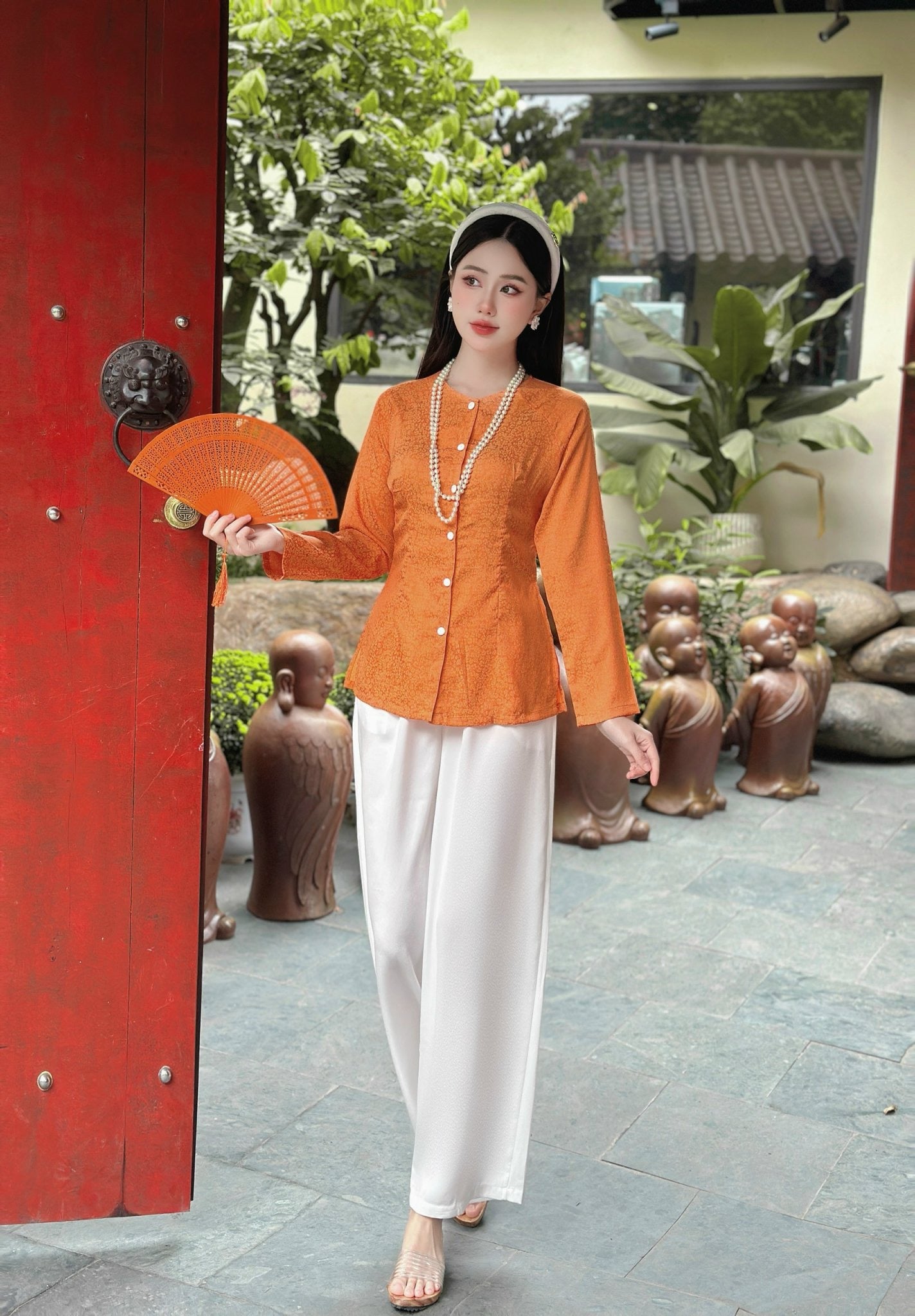 B31 L - Bà Ba Gấm Hoa Cao Cấp