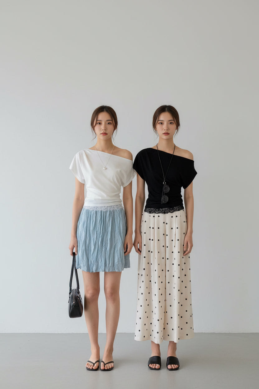 Open shoulder Top