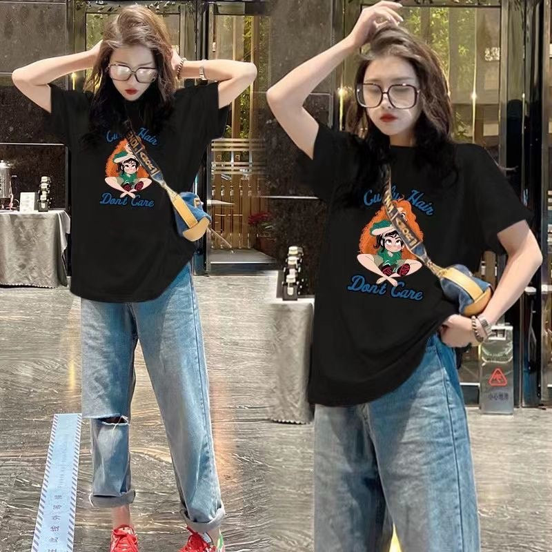 Curly Hair Don’t Care Tshirt