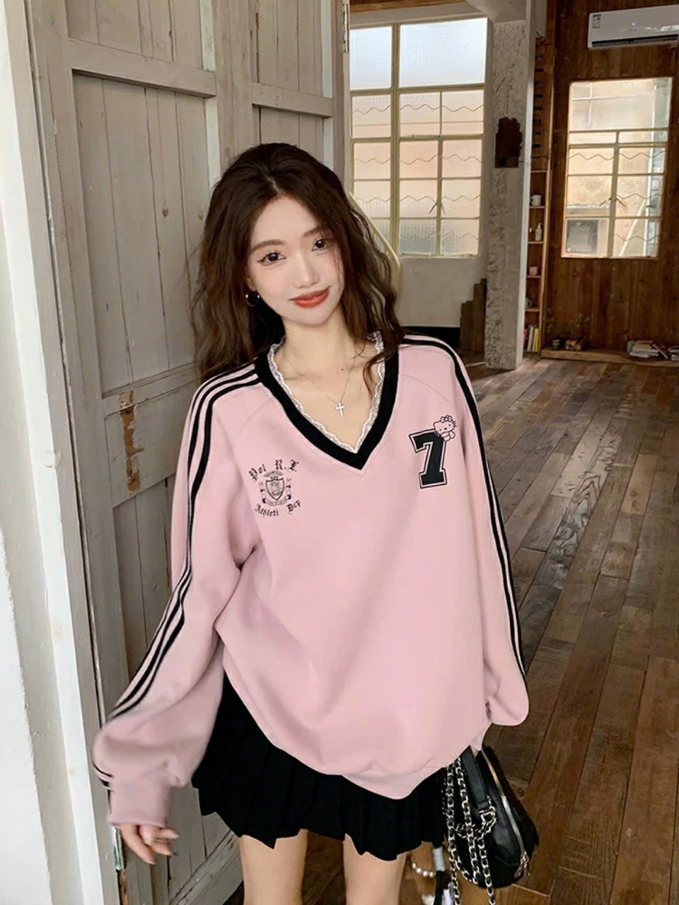 Pink Cute Sweatshirt