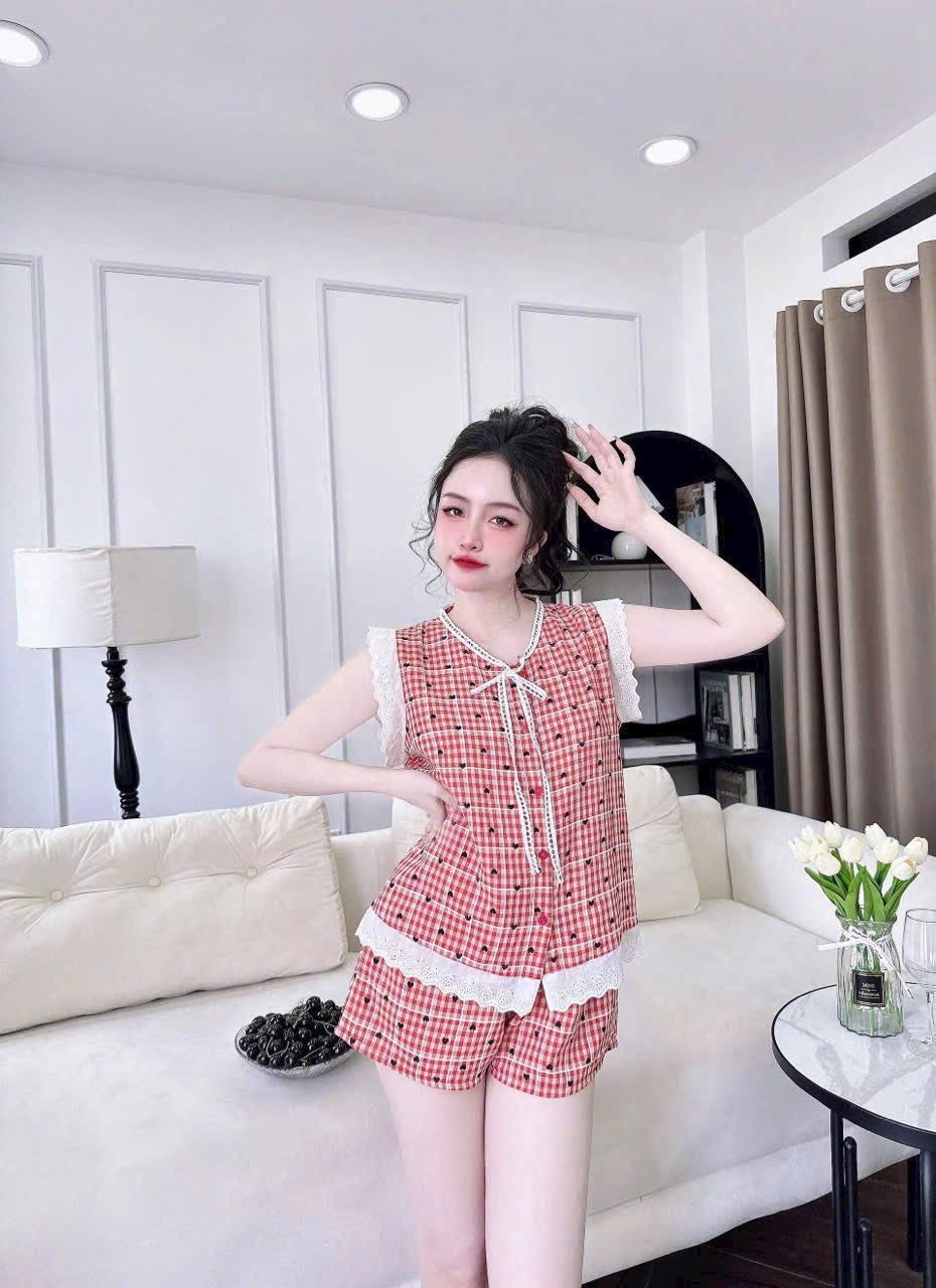 (90-120 lbs) Sleevelessed Kate Pajama Set