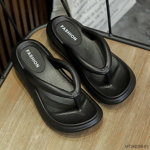 Black Flip Flops