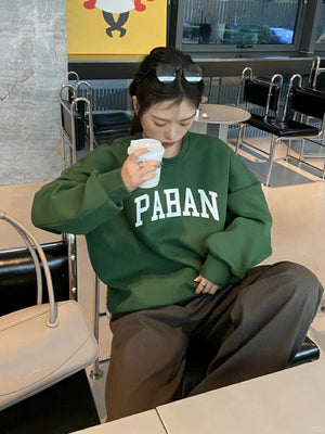 Paban Dark Green Sweatshirt