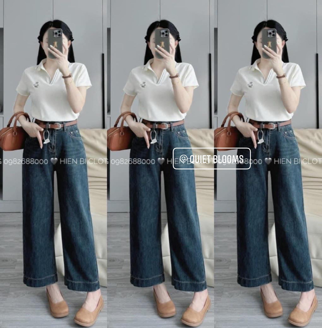 Above the Ankles Straight Jeans - Length 84cm