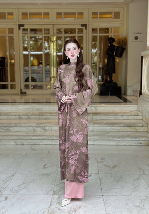 Áo Dài Gấm và Quần Lụa Lạnh