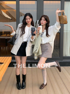 Grey Comfortable Cozy Blazer Vest