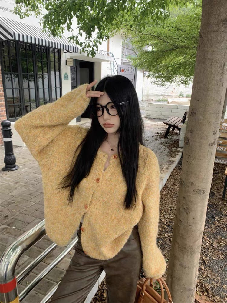 Sonoma Mustard Cardigan